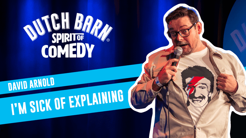 David Arnold: Barry Chuckle T-Shirts, Vaping Toddlers & The Poo Colander
