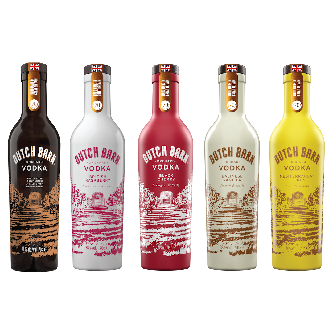 Full Range: Dutch Barn Vodka, Raspberry, Cherry, Vanilla & Citrus