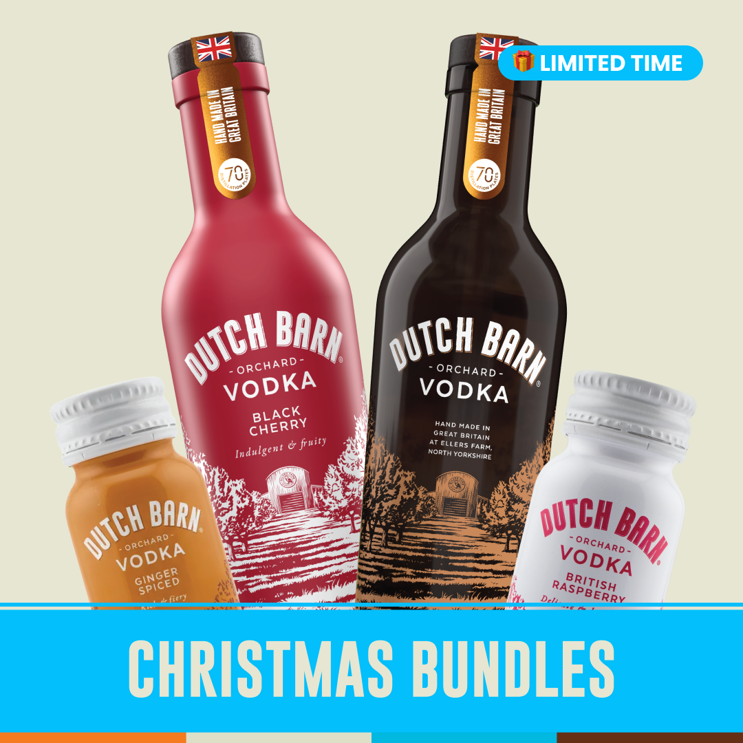 Black Cherry & Dutch Barn Vodka Bundle + Ginger & Raspberry Alumini Pair