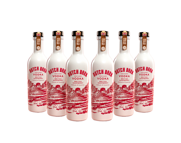 British Raspberry Vodka - 6 Bottle Bundle