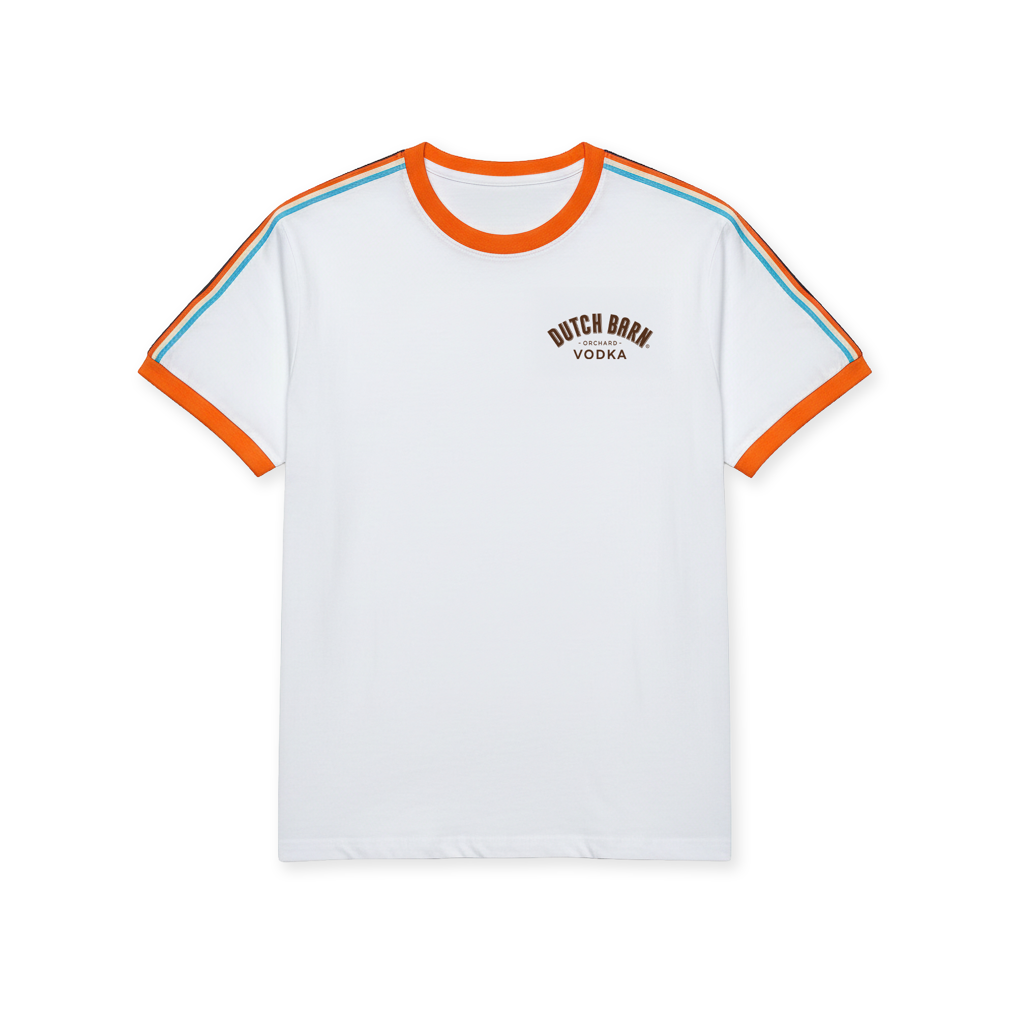 Dutch Barn Vodka Retro Ringer Tee
