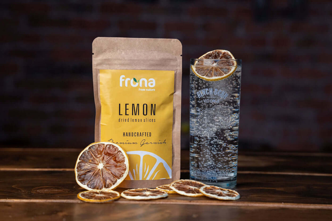 Frona Dried Lemon Cocktail Garnish – Dutch Barn Vodka