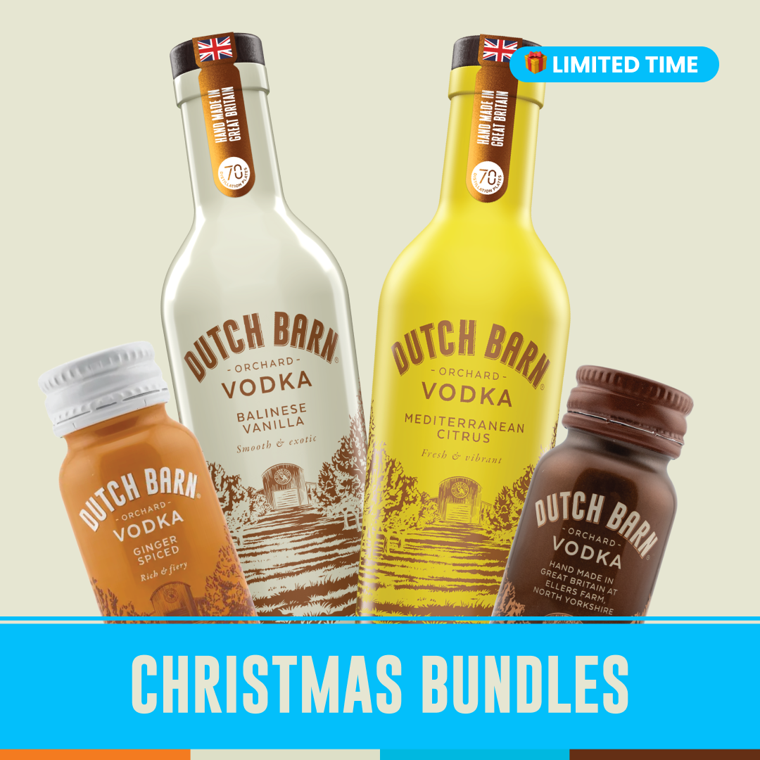 Dutch Barn Mediterranean Citrus & Balinese Vanilla Bundle + Ginger & Dutch Barn Vodka Alumini Pair