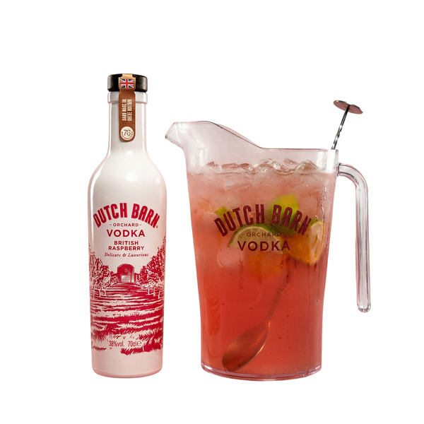 British Raspberry Vodka + Cocktail Jug Bundle